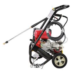Mobile High Power Petro Pressure Wash Jet Washing Engine Clean Washer 7hp3950psi