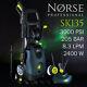 Norse Professional High Power Electric Pressure / Jet Washer 3000psi Sk135