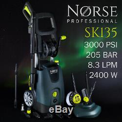 NORSE Professional High Power Electric Pressure / Jet washer 3000psi SK135