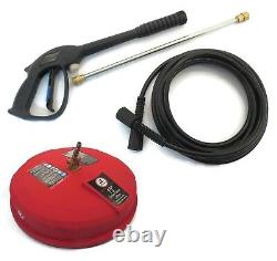 New SPRAY GUN, WAND, HOSE, & SURFACE CLEANER KIT (M22) for Power Pressure Washer
