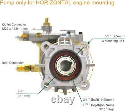 OEM 3400 psi AR Annovi Reverberi POWER PRESSURE WASHER WATER PUMP 2.5 GPM BRASS