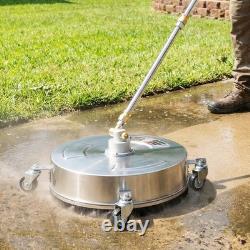 Outsunny Pressure Washer Surface Cleaner 3600 PSI Power Washer Rotary Surface