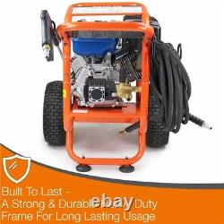 P1 Petrol Pressure Washer Powerful Jet Washer 4200 PSI & 20 Surface Cleaner