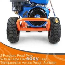 P1 Petrol Pressure Washer Powerful Jet Washer 4200 PSI & 24 Surface Cleaner