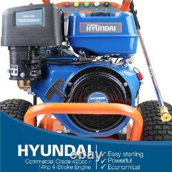 P1 Petrol Pressure Washer Powerful Jet Washer 4200 PSI 290 BAR Hyundai Powered