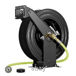 POHIR Automatic Pressure Washer Hose Reel for Air/Oil/Water 4000 PSI Heavy