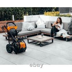 POWERFUL 272 BAR 3950PSI PETROL PRESSURE WASHER JET WASH PATIO CLEANER- 20m Hose