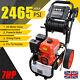 Petrol Gas Powered Pressure Washer 7hp 2465 Psi High-pressure 20m Hose Spray Gun