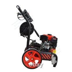 Petrol Gas Powered Pressure Washer 7HP 2465 PSI High-pressure 20M Hose Spray Gun