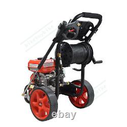 Petrol Gas Powered Pressure Washer 7HP 2465 PSI High-pressure 20M Hose Spray Gun