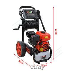 Petrol Gas Powered Pressure Washer 7HP 2465 PSI High-pressure 20M Hose Spray Gun