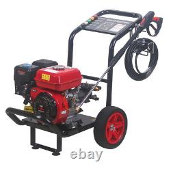 Petrol High Power Pressure Washer 3500PSI 7HP Engine Jet Car Cleaner 240BAR UK