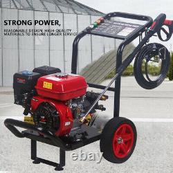 Petrol High Power Pressure Washer 3500PSI 7HP Engine Jet Car Cleaner 240BAR UK