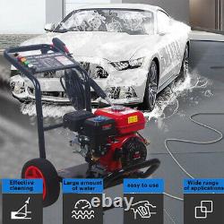 Petrol High Power Pressure Washer 3500PSI 7HP Engine Jet Car Cleaner 240BAR UK