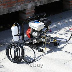 Petrol High Pressure Washer 1590PSI / 110BAR Power Jet Wash Car Cleaner 8M Hose