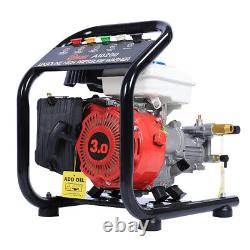 Petrol High Pressure Washer 1590PSI / 110BAR Power Jet Wash Car Cleaner 8M Hose