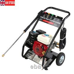 Petrol High Pressure Washer 2200PSI 180bar 6.5PH Power Jet Wash Car Cleaner