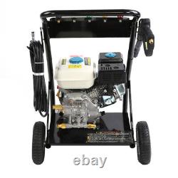 Petrol High Pressure Washer 2200PSI 180bar 6.5PH Power Jet Wash Car Cleaner