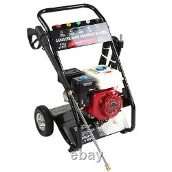 Petrol High Pressure Washer 2200PSI 180bar 6.5PH Power Jet Wash Car Cleaner