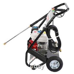 Petrol High Pressure Washer 2200PSI 180bar 6.5PH Power Jet Wash Car Cleaner