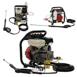 Petrol Power High Pressure Washer 1590PSI Power Jet Wash Patio Car Cleaner 3HP