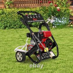 Petrol Power Jet Washer 7.0HP 2200 PSI High Pressure Car Wash Cleaner Machine UK