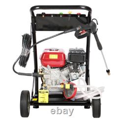 Petrol Power Jet Washer 7.0HP 2200 PSI High Pressure Car Wash Cleaner Machine UK