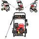Petrol Power Jet Washer 7.0hp Engine 2200 Psi High Pressure Cleaner With Wheels