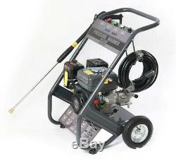 Petrol Power Pressure Jet Washer 3000PSI 6.5HP Engine With Gun Hose Best Quality