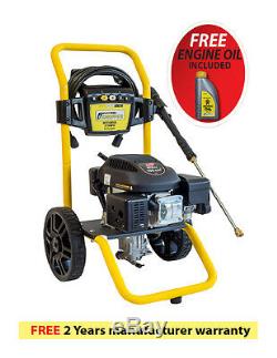 Petrol Power Pressure Jet Washer Portable 3100PSI WASPPER With Gun and Hose