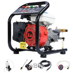 Petrol Powered Pressure Washer 3HP 1400PSI Car Garden Patio Cleaning Jet Cleaner