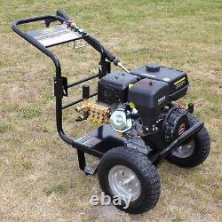 Petrol Pressure Power Jet Washer Kiam KM3400P Cleaner 3400PSI 9HP