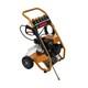 Petrol Pressure Power Washer Jet Wash Max 3950 Psi High 7hp 5 Nozzles 3.6l Tank
