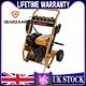 Petrol Pressure Power Washer Jet Wash Max 3950 Psi High 7hp 5 Nozzles 8m 7hp