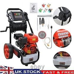 Petrol Pressure Washer 2465PSI / 170BAR 7HP High Power Jet Cleaner with 20m Hose