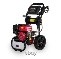 Petrol Pressure Washer 2900 PSI Max flow 9.2LPM 20m Hose 5 Spray Nozzles
