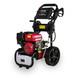 Petrol Pressure Washer 2900 Psi Max Flow 9.2lpm 20m Hose 5 Spray Nozzles
