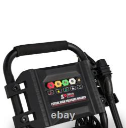 Petrol Pressure Washer 2900 PSI Max flow 9.2LPM 20m Hose 5 Spray Nozzles