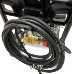 Petrol Pressure Washer 3000PSI 2.65GPM 7HP 4-Stroke Engine Hose & Nozzles