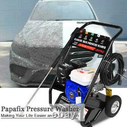 Petrol Pressure Washer 3000PSI 7HP Engine Power Jet Cleaner High Power Garden UK