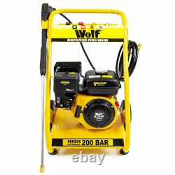 Petrol Pressure Washer 3000psi 200bar 6.5HP Petrol Power Washer & Patio Cleaner