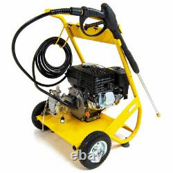 Petrol Pressure Washer 3000psi 200bar 6.5HP Petrol Power Washer & Patio Cleaner