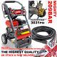 Petrol Pressure Washer 3031psi Powerking 200 7hp Wolf Engine 10m Extension Hose