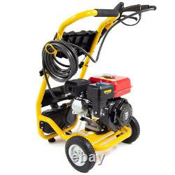 Petrol Pressure Washer 3031psi Wolf Formula 225 7HP Power Jet & Patio Cleaner