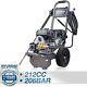 Petrol Pressure Washer 3100psi 206 Bar Professional Commercial Jet Power Cleaner