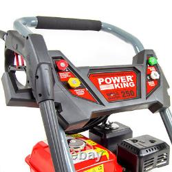 Petrol Pressure Washer 3480psi PowerKing 250 7HP Wolf Engine Jet & Patio Cleaner