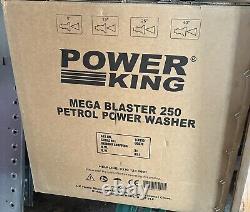 Petrol Pressure Washer 3480psi PowerKing 250 7HP Wolf Engine Power Jet Cleaner