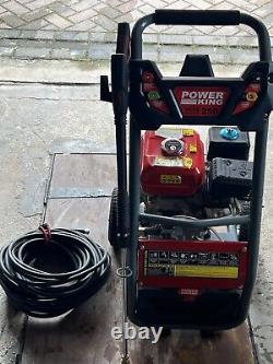 Petrol Pressure Washer 3480psi PowerKing 250 7HP Wolf Engine Power Jet Cleaner