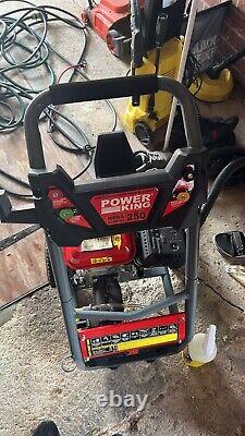 Petrol Pressure Washer 3480psi PowerKing 250 7HP Wolf Engine Power Jet Cleaner