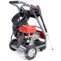 Petrol Pressure Washer 3480psi PowerKing 250 Turbo Nozzle, Lance & Patio Cleaner